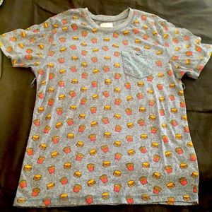 Hamburger & frys Tshirt